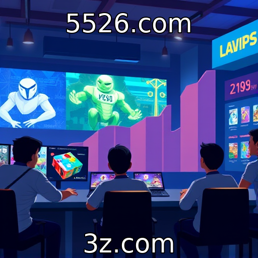 Crescimento das vendas digitais na indústria de jogos